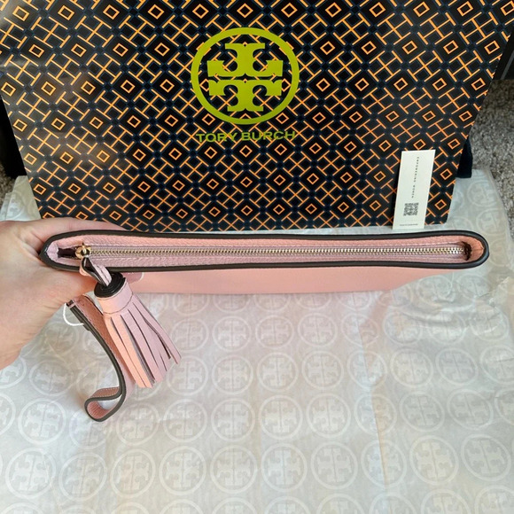Tory Burch Thea Pouch Bag Wolly Pink - Picture 4 of 10